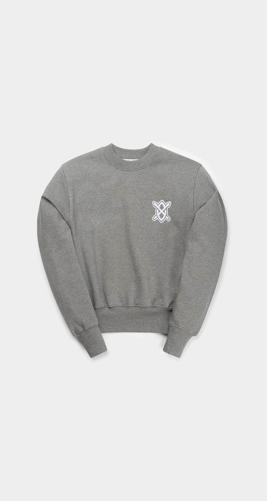 Daily Paper Grey Melange Hovvie Sweater