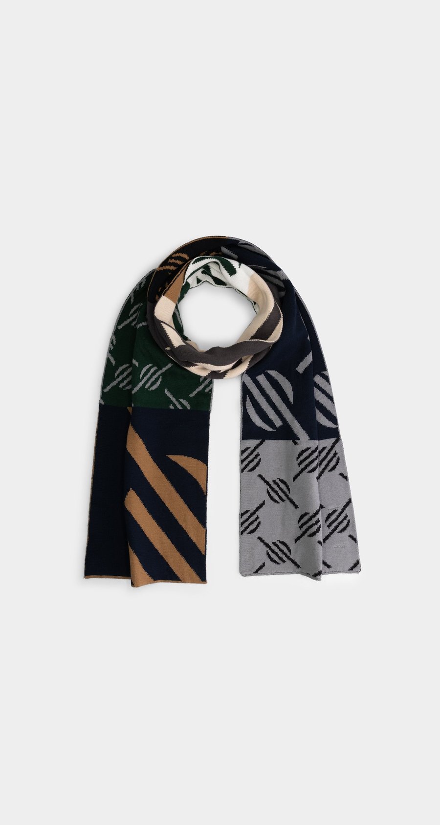 Daily Paper Multicoloured Hopatch Scarf