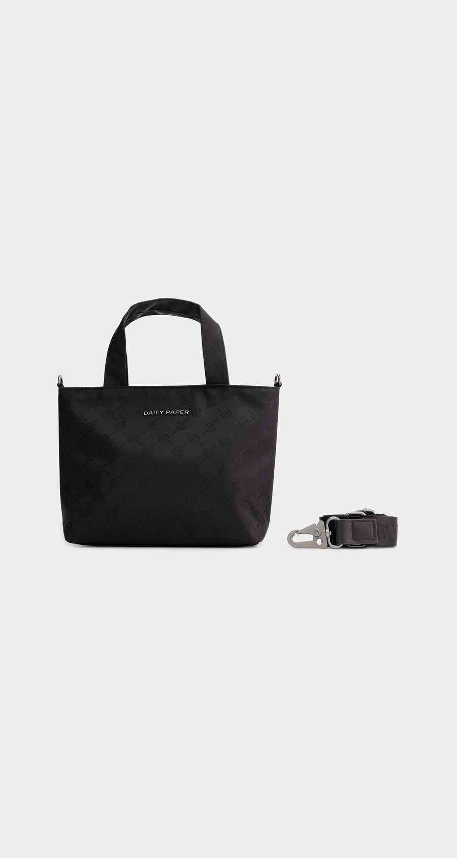 Daily Paper Black Monogram Hotiny Bag