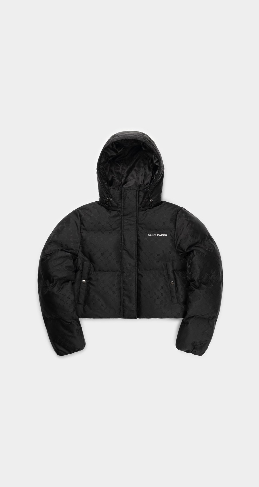 Daily Paper Black Hocrop Jacket