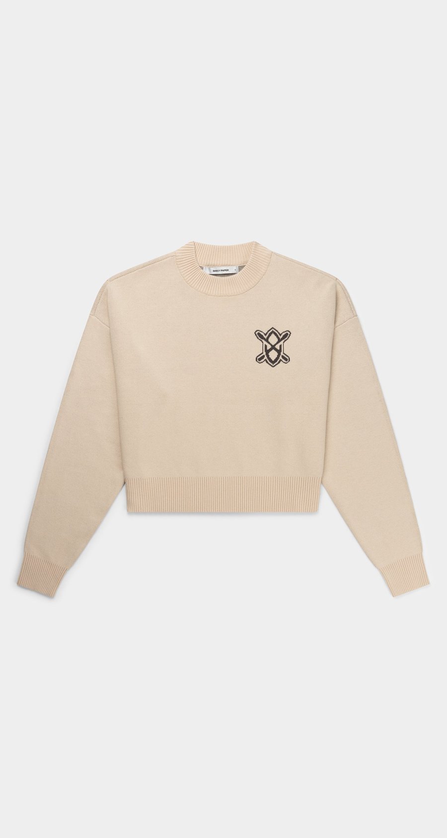 Daily Paper Cream Beige Hoshi Knit Sweater