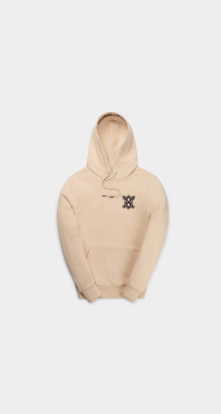 Daily Paper Cream Beige Hoshi Patch Hoody