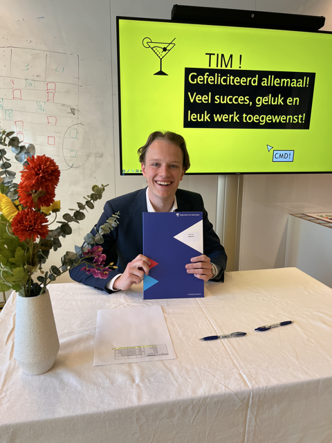 over mij, Tim Moll, Afgestudeerde student Communication and Multimedia Design